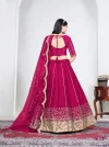 Pink Colour Mehvish Vol 36 By Dani Creation Art Silk Mirror Work Embroidered Lehenga Choli 3066